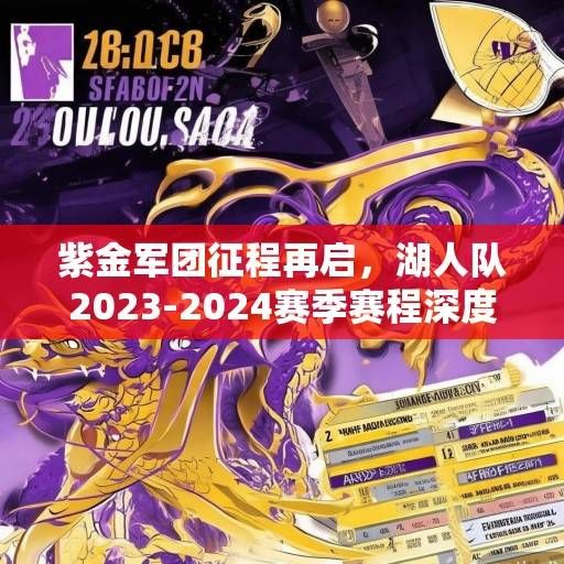 紫金军团征程再启，湖人队2023-2024赛季赛程深度解析与争冠之路展望，紫金军团新赛季征程，赛程解析与争冠展望