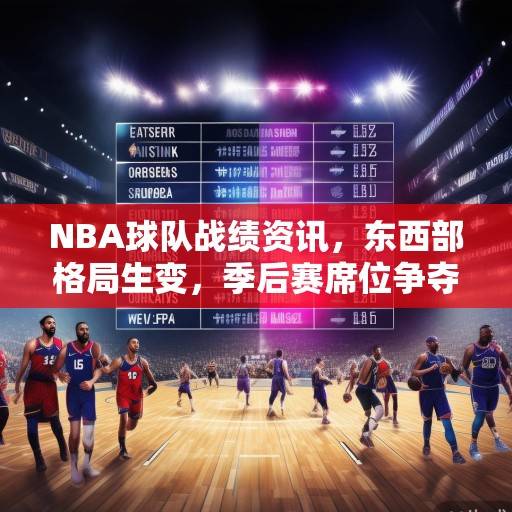 NBA球队战绩资讯，东西部格局生变，季后赛席位争夺白热化，东西部格局生变，季后赛席位争夺白热化