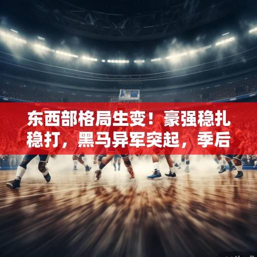 东西部格局生变！豪强稳扎稳打，黑马异军突起，季后赛席位争夺白热化，东西部格局生变，季后赛争夺白热化