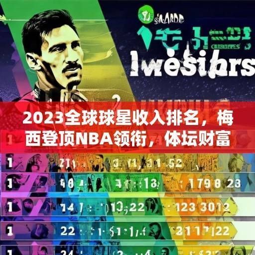 2023全球球星收入排名，梅西登顶NBA领衔，体坛财富格局迎新变局，2023全球球星收入排名，梅西登顶NBA领衔，体坛财富格局迎新变局