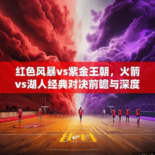 红色风暴vs紫金王朝，火箭vs湖人经典对决前瞻与深度解析，红色风暴VS紫金王朝，火箭VS湖人经典对决前瞻与深度解析