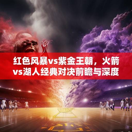红色风暴vs紫金王朝，火箭vs湖人经典对决前瞻与深度解析，红色风暴VS紫金王朝，火箭VS湖人经典对决前瞻与深度解析