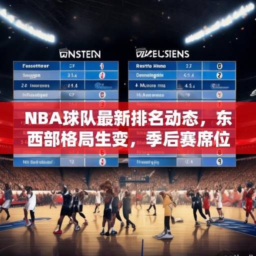 NBA球队最新排名动态，东西部格局生变，季后赛席位争夺白热化，NBA东西部格局生变，季后赛席位争夺白热化