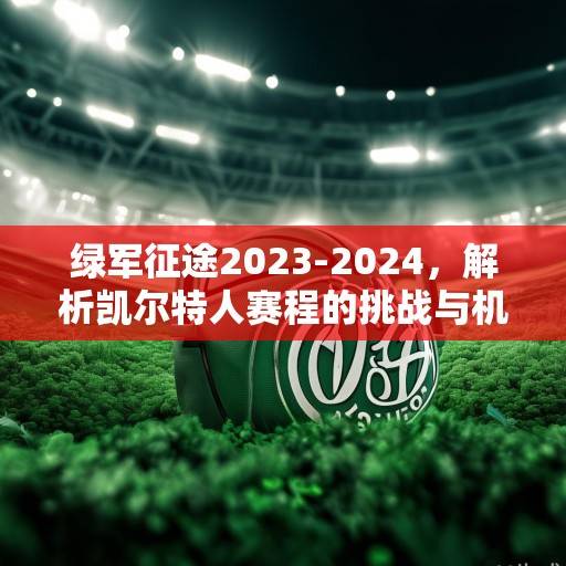 绿军征途2023-2024，解析凯尔特人赛程的挑战与机遇，绿军2023-24赛程，挑战与机遇并存