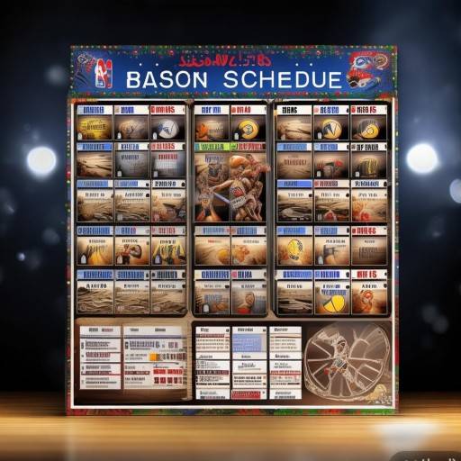 NBA完整赛程表新鲜出炉