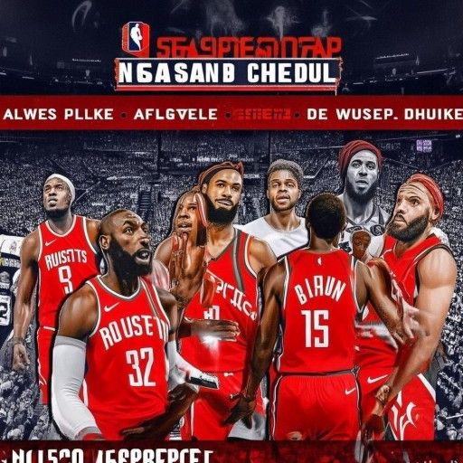 NBA火箭队赛程出炉！