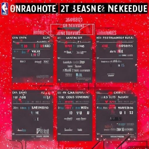 NBA火箭赛程表出炉！