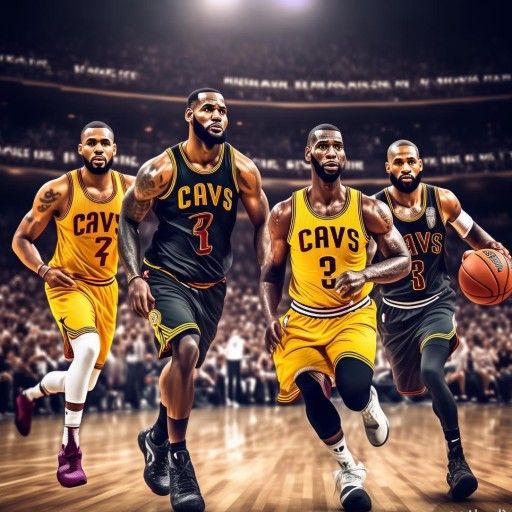 NBA骑士四巨头，谁最猛？