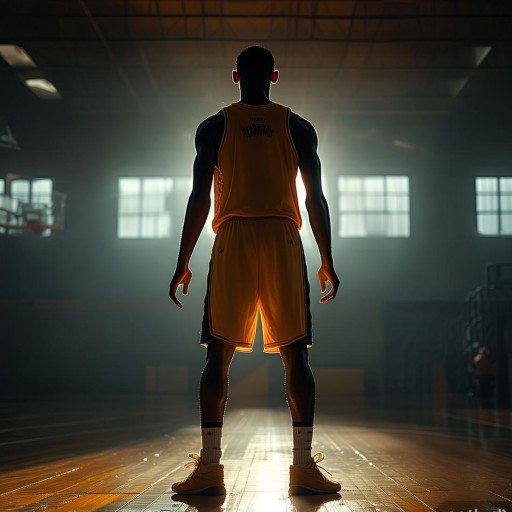 NBA球星背影图片，太绝了！