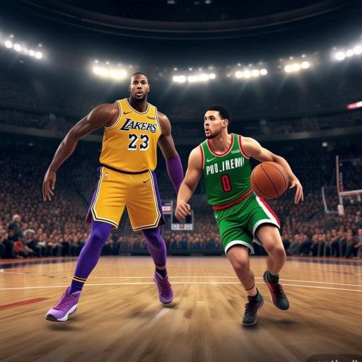 湖人队开拓者，谁能笑到最后？