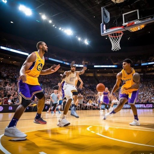 NBA夏联勇士湖人，神仙打架！