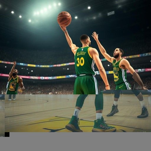 NBA勇士视频，看库里有多秀！