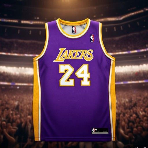 湖人队服图片，紫金战袍的经典与情怀