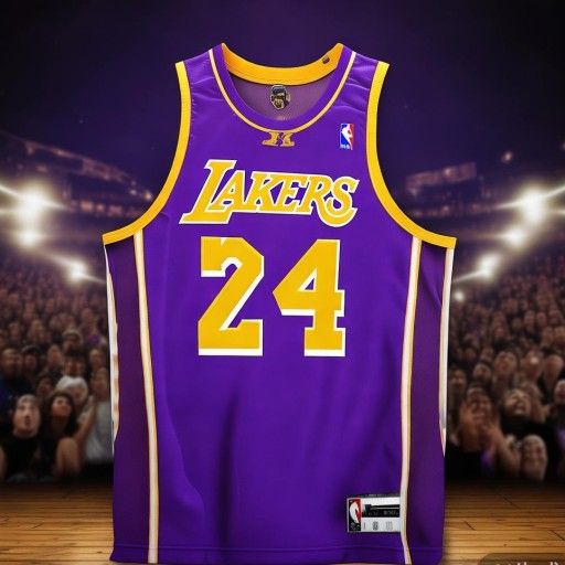 湖人队服图片，紫金战袍的经典与情怀