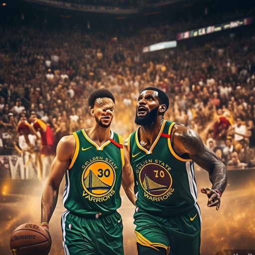 NBA骑士对勇士总决赛，史诗级对决！