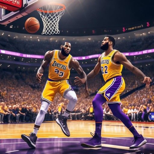 湖人队比赛回放，太燃了！