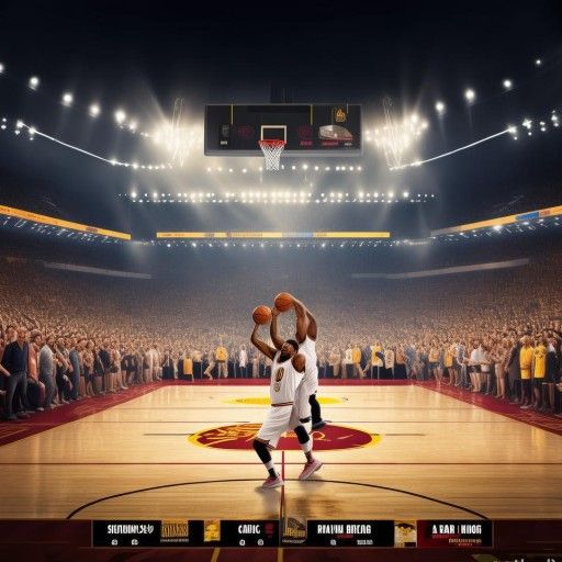 NBA骑士vs勇士总决赛，史诗对决！