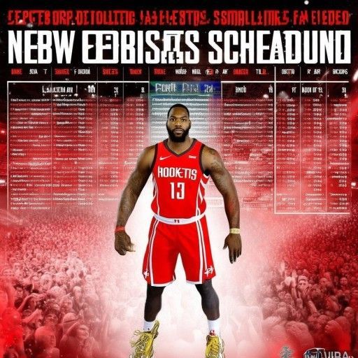 NBA火箭赛程来了! NBA火箭赛程来了!