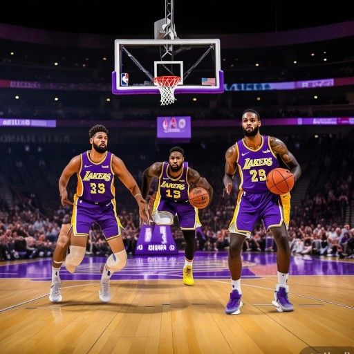 湖人队首发，这阵容行不行？