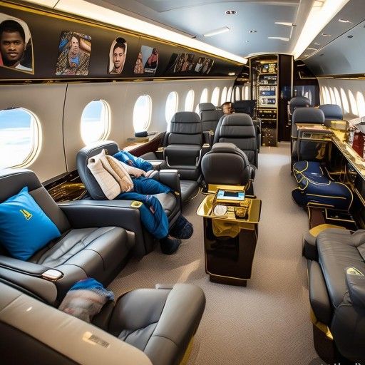 NBA球队飞机，移动的家