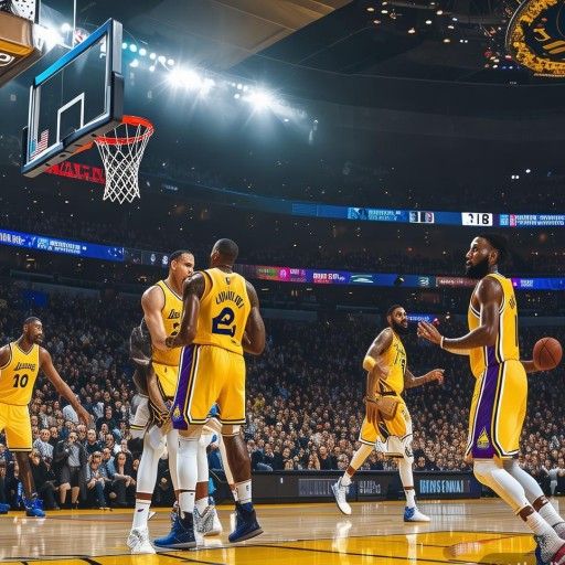 NBA季前赛湖人vs勇士