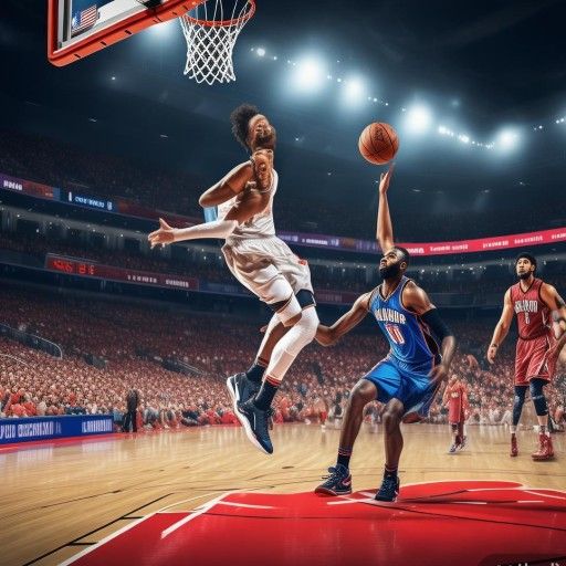 NBA雷霆vs火箭，火花四溅！