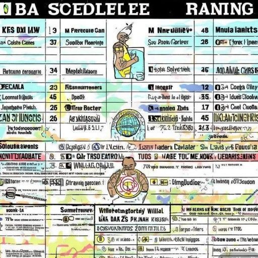 NBA赛程表排名出炉！