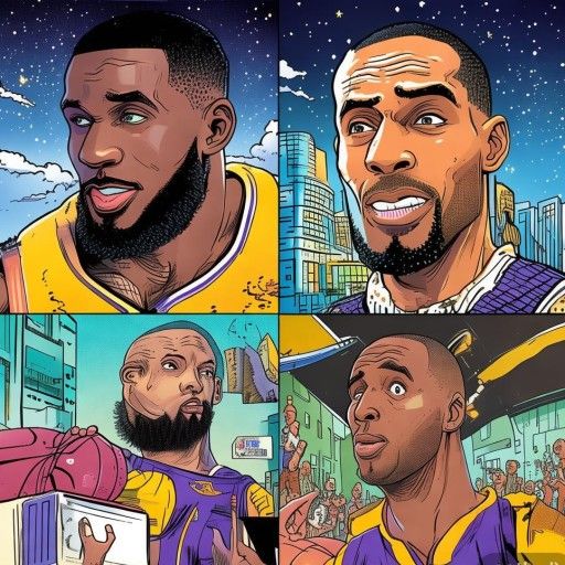 漫画NBA球星太有梗！