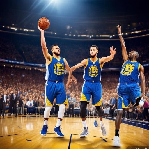 NBA金州勇士队，传奇永不落幕！