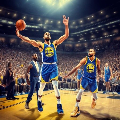 NBA金州勇士队,传奇永不落幕! NBA金州勇士队,传奇永不落幕!