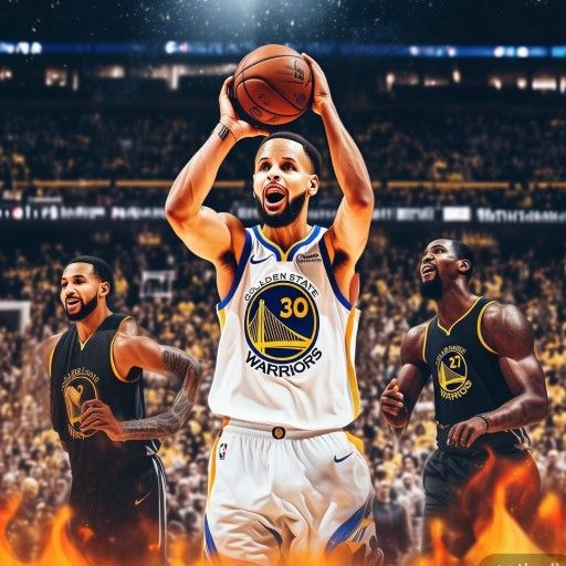 NBA勇士队视频太燃了！