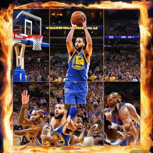 NBA勇士队视频太燃了！