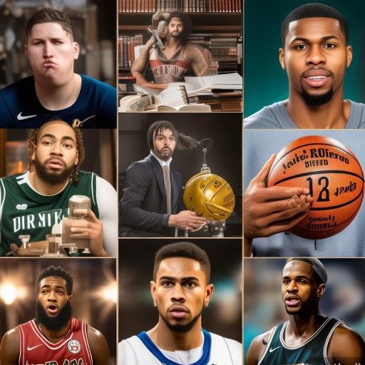 NBA球星大学，学霸还是学渣？