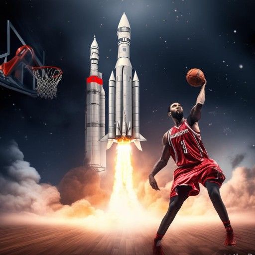 NBA火箭队和火箭队，哪个更炸？