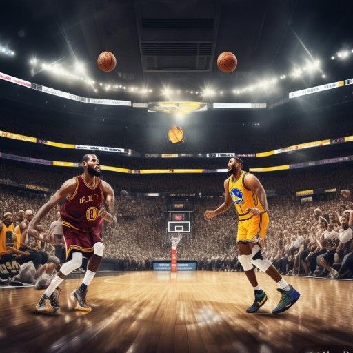 NBA录像骑士勇士，神仙打架！