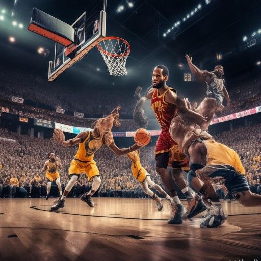 NBA录像骑士勇士，神仙打架！