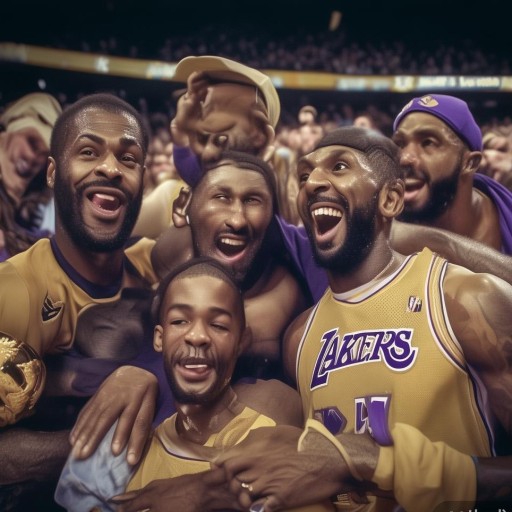 湖人队冠军照里藏着多少故事?