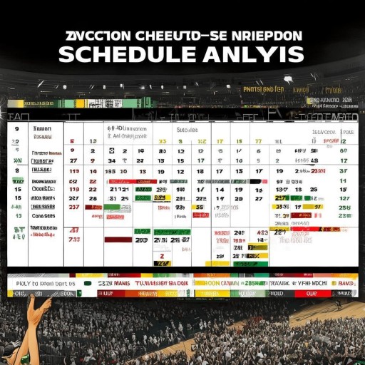 NBA凯尔特人的赛程表，怎么看才够劲？